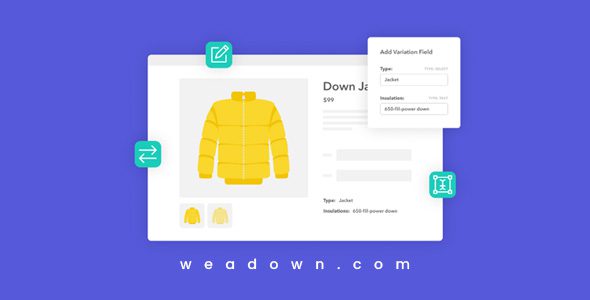 Iconic WooCommerce Custom Fields for Variations